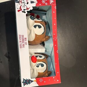 Disney Festive Chip and Dale Mug Duo
